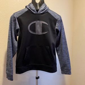Boys Champion Black hoodie sweater